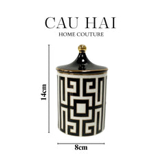 Lọ Luxe Royale Meander Key-HŨ TRANG TRÍ-CẬU HAI HOME DECOR