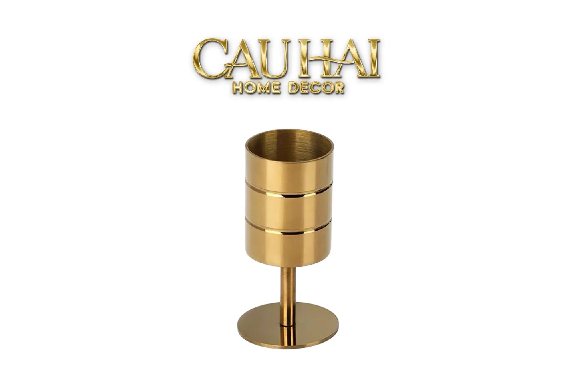 lo-muong-golden-cannon-stemware-dessert-spoon-holder-cau-hai-home-decor - CẬU HAI HOME DECOR