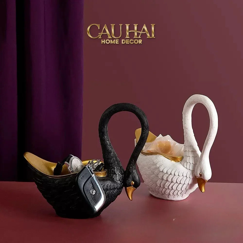 Lọ Swan D'Or Vessel-CẬU HAI HOME DECOR