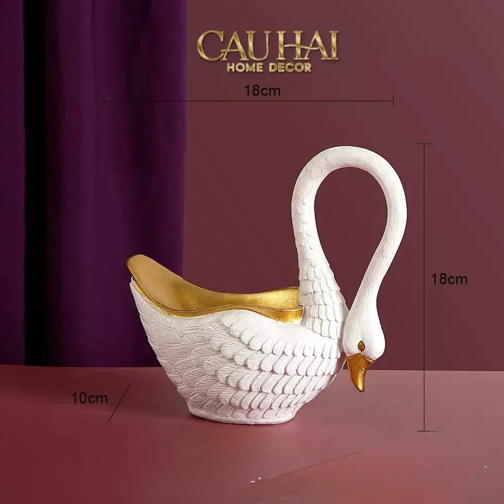Lọ Swan D'Or Vessel-CẬU HAI HOME DECOR