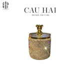 LỌ TĂM BÔNG BEAR DIAMOND BLING BLING