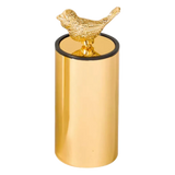 Lọ Tăm Golden Bird Toothpick Holder 5*13-Lọ Tăm bông - Bathroom Vanity-CẬU HAI HOME DECOR