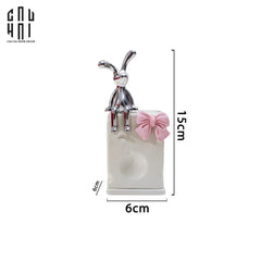 Lọ Tăm Moon The Bunny Ss25-HŨ TRANG TRÍ-CẬU HAI HOME DECOR