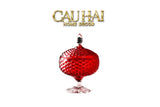 Lọ Thuỷ Tinh Lollipop Ruby Bonbonnière 16x25-CẬU HAI HOME DECOR