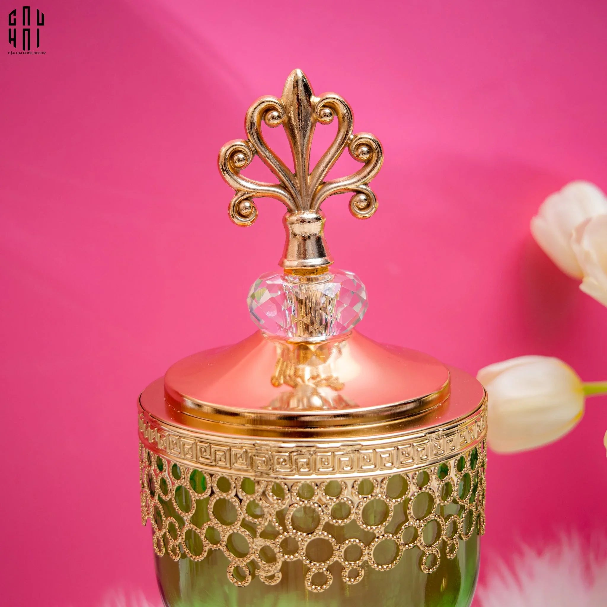 Lọ Thuỷ Tinh Miranda Ss25-HŨ TRANG TRÍ-CẬU HAI HOME DECOR