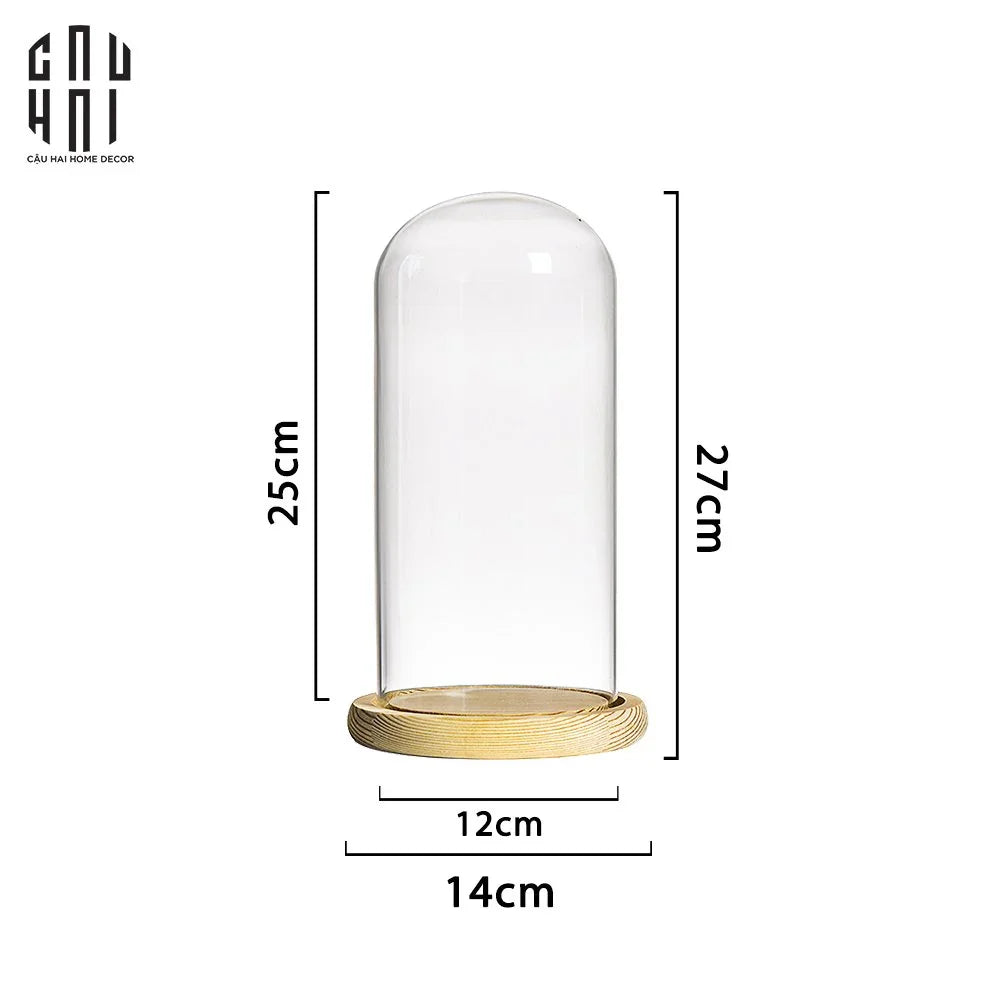 Lọ Thuỷ Tinh Victor Ss22-CẬU HAI HOME DECOR
