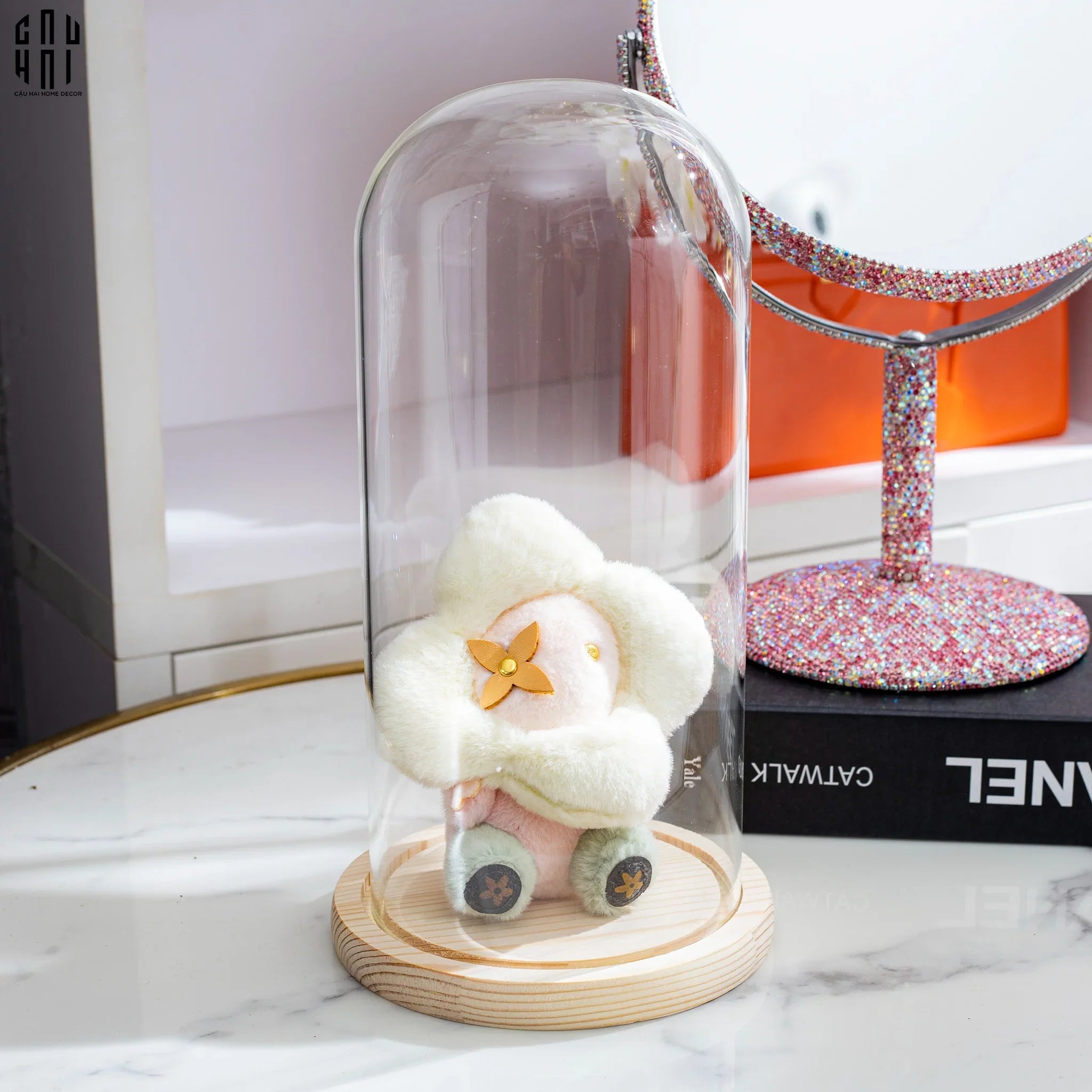 Lọ Thuỷ Tinh Victor Ss22-HŨ TRANG TRÍ-CẬU HAI HOME DECOR