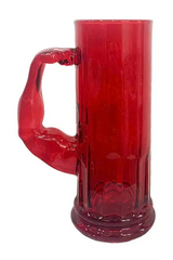 Ly Bia Thuỷ Tinh Hercules 600Ml - Red