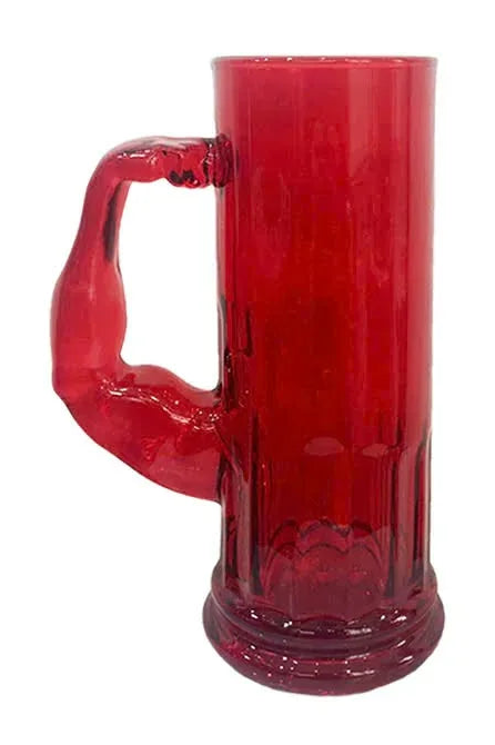 Ly Bia Thuỷ Tinh Hercules 600Ml - Red