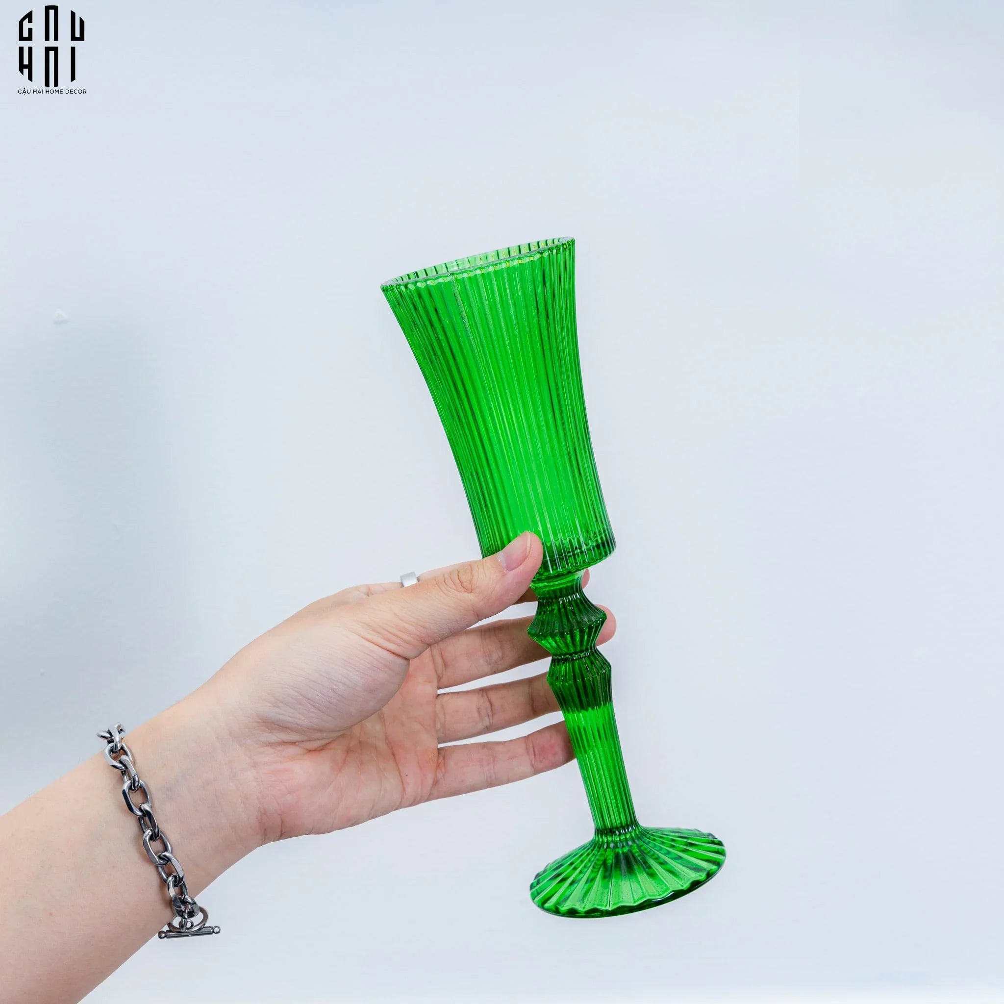 LY CHAMPAGNE ARNORD - GREEN-CẬU HAI HOME DECOR