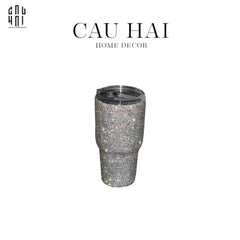 Ly Giữ Nhiệt Diamond Bling Bling Fancy 900Ml-LY THỦY TINH-CẬU HAI HOME DECOR