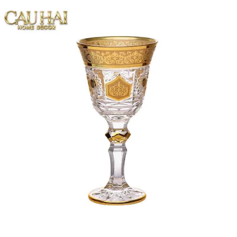 Ly Imperial Aureate Byzantine - Lumière D'Or Cristalleries Goblet-CẬU HAI HOME DECOR