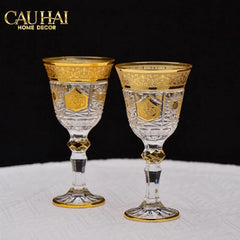 Ly Imperial Aureate Byzantine - Lumière D'Or Cristalleries Goblet-CẬU HAI HOME DECOR