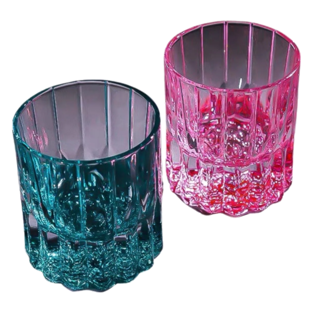Ly Pha Lê Mirrored Cristalleries Whisky Glass