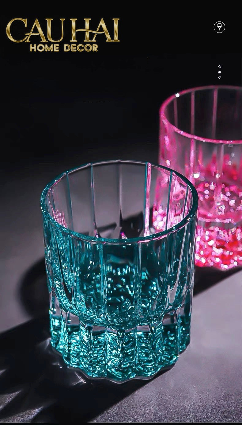 Ly Pha Lê Mirrored Cristalleries Whisky Glass-LY THỦY TINH-CẬU HAI HOME DECOR-CẬU HAI HOME DECOR
