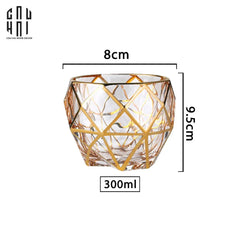 Ly Thuỷ Tinh Crystal D'Or Trinity 300Ml-CẬU HAI HOME DECOR
