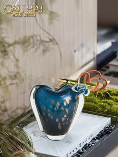 Maison Couture - Bình Hoa Aqua Crystal D’Amour H23-BÌNH HOA-CẬU HAI HOME DECOR