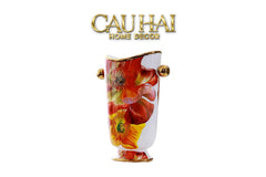 Maison Couture - Bình Hoa Bình Hoa Dáng Đàn Lyre - Prospérité Florissante - Lyre Silhouette Amphora Vase H28-BÌNH HOA-CẬU HAI HOME DECOR