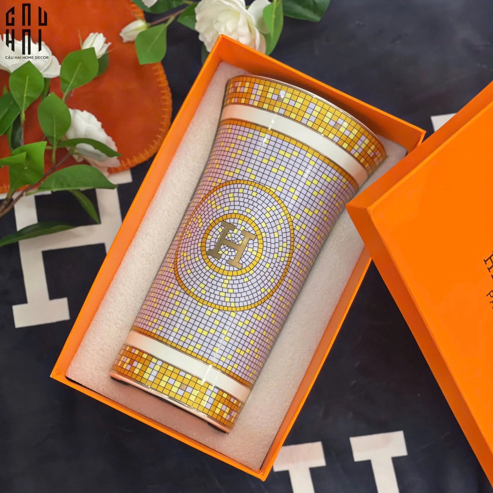 Maison Couture - Bình Hoa Cao Cấp Mystic Helios Ss25-CẬU HAI HOME DECOR