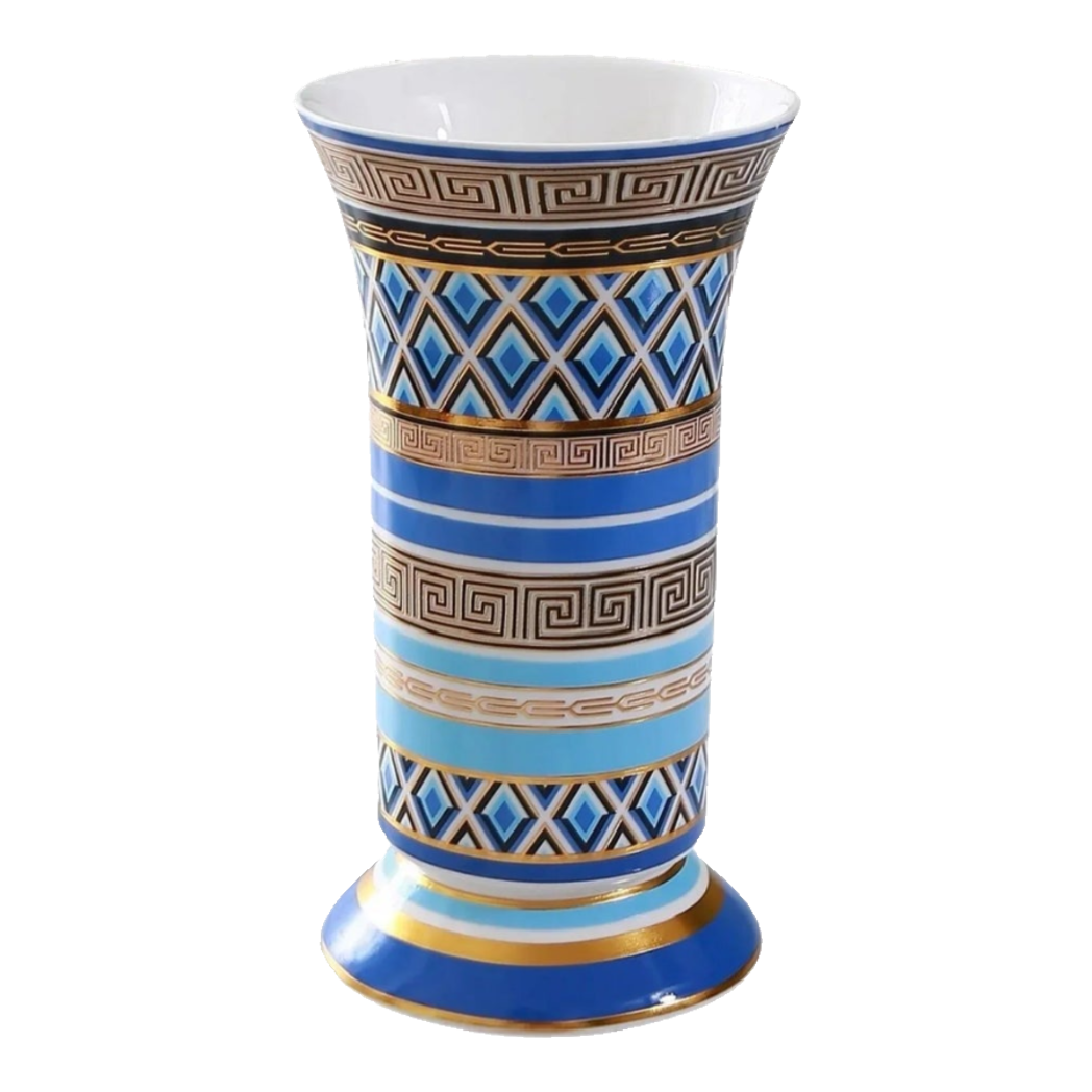 Maison Couture - Bình Hoa Colonne Impériale Azure H19