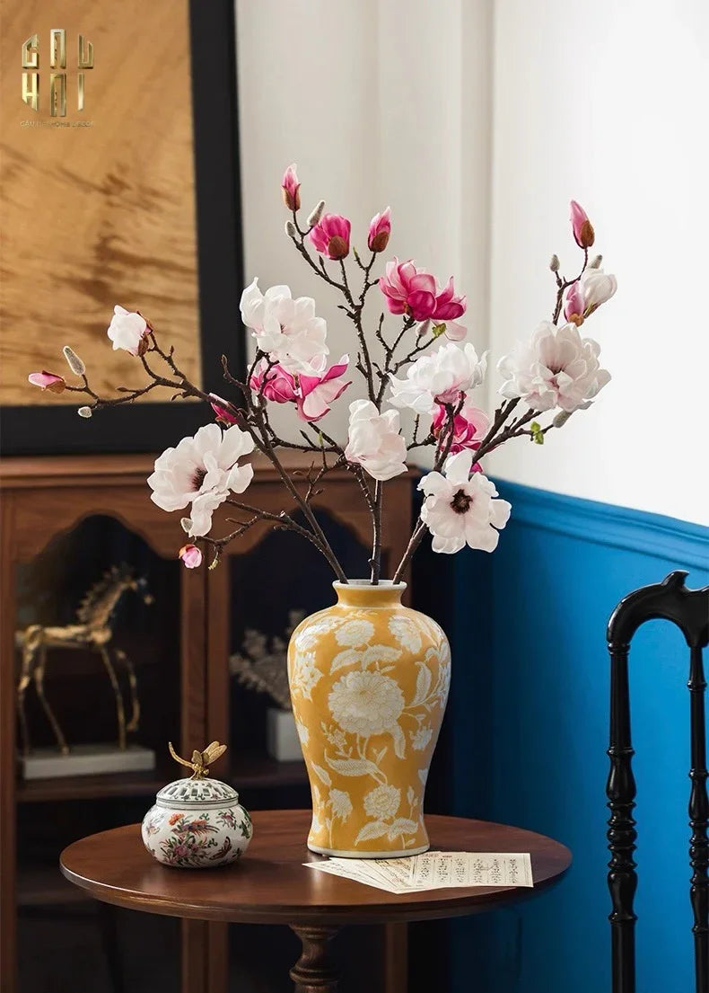 Maison Couture - Bình Hoa Hoàng Kim Soleil Royal H33-BÌNH HOA-CẬU HAI HOME DECOR
