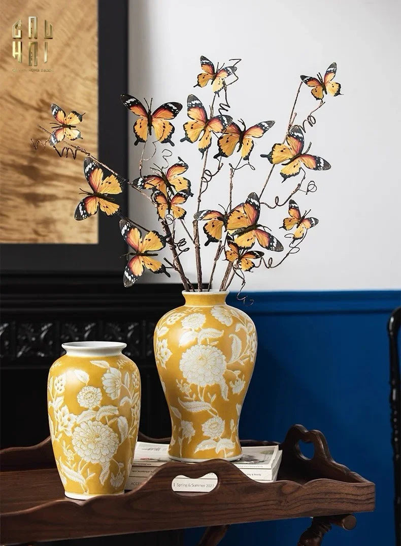 Maison Couture - Bình Hoa Hoàng Kim Soleil Royal H33-BÌNH HOA-CẬU HAI HOME DECOR