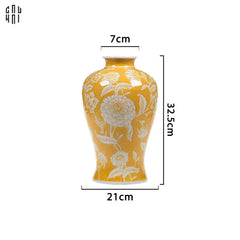 Maison Couture - Bình Hoa Hoàng Kim Soleil Royal H33-BÌNH HOA-CẬU HAI HOME DECOR