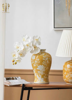 Maison Couture - Bình Hoa Hoàng Kim Soleil Royal H33-BÌNH HOA-CẬU HAI HOME DECOR