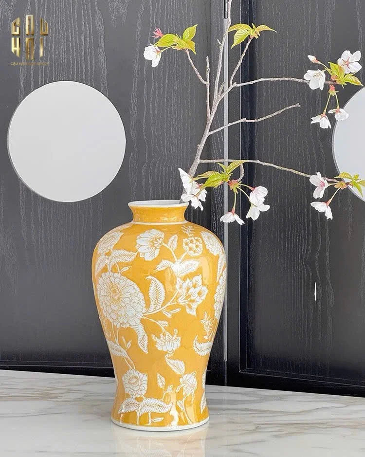 Maison Couture - Bình Hoa Hoàng Kim Soleil Royal H33-BÌNH HOA-CẬU HAI HOME DECOR