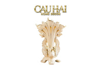 Maison Couture - Bình Hoa Khổng Tước Sứ Ngọc Cao Cấp Impérial Paon Empress Fan 33x48-BÌNH HOA-CẬU HAI HOME DECOR