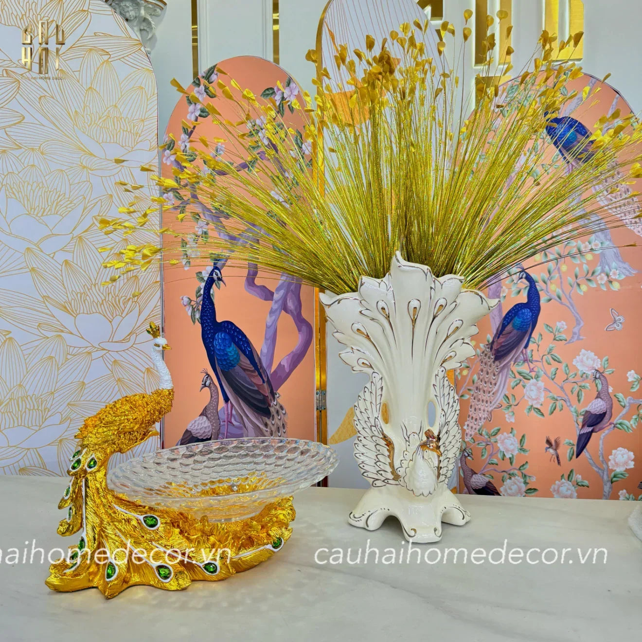maison-couture-binh-hoa-khong-tuoc-su-ngoc-cao-cap-imperial-paon-empress-fan-33x48-binh-hoa-cau-hai-home-decor-3 - CẬU HAI HOME DECOR