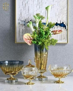 Maison Couture - Bình Hoa Pha Lê The Crystal Of Ocean Ss25-BÌNH HOA-CẬU HAI HOME DECOR