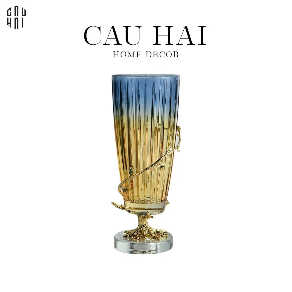 Maison Couture - Bình Hoa Pha Lê The Crystal Of Ocean Ss25-BÌNH HOA-CẬU HAI HOME DECOR