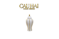 Maison Couture - Bình Hoa Porcelain Atelier Flynn H60-BÌNH HOA-CẬU HAI HOME DECOR