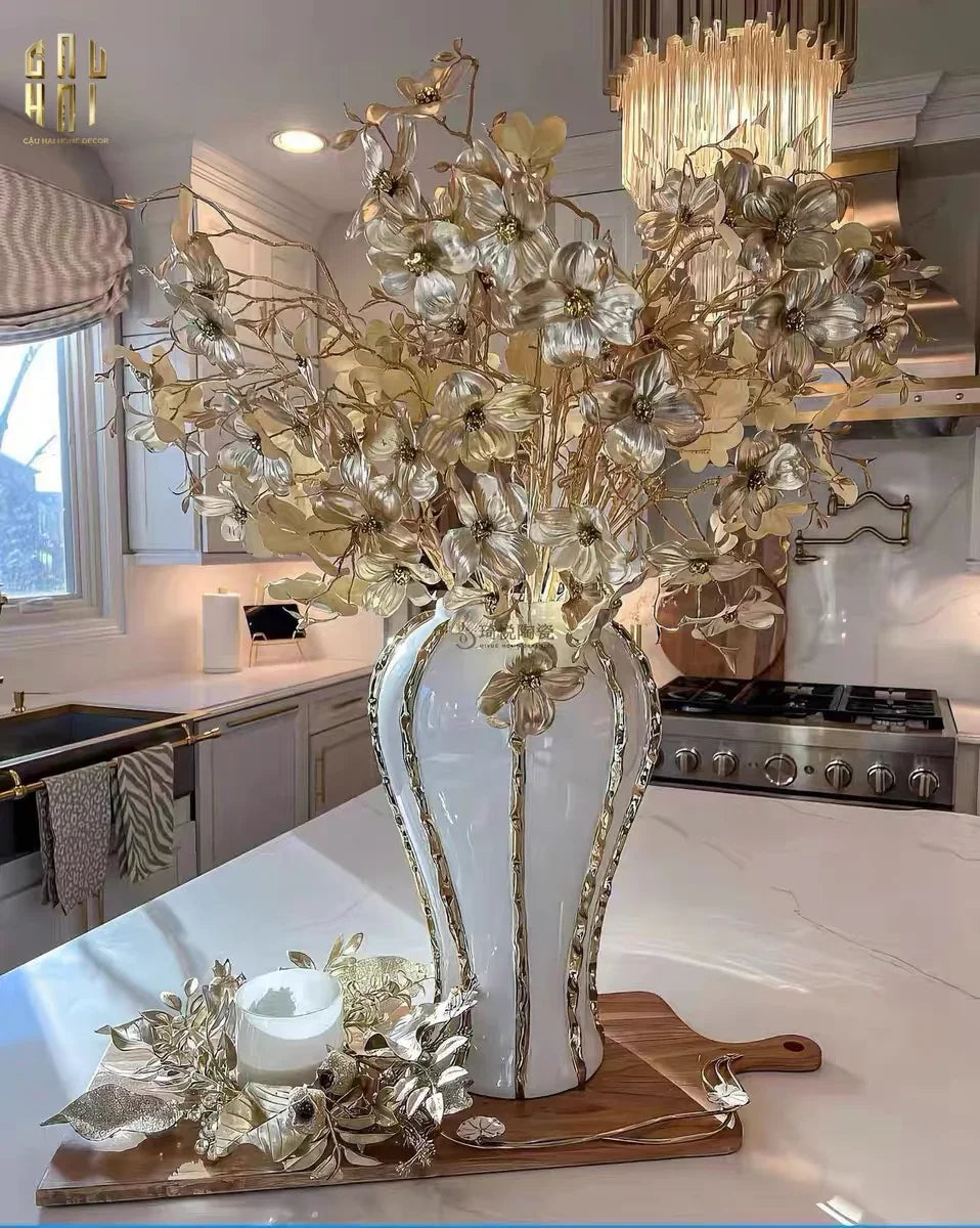 Maison Couture - Bình Hoa Porcelain Atelier Flynn H60-BÌNH HOA-CẬU HAI HOME DECOR