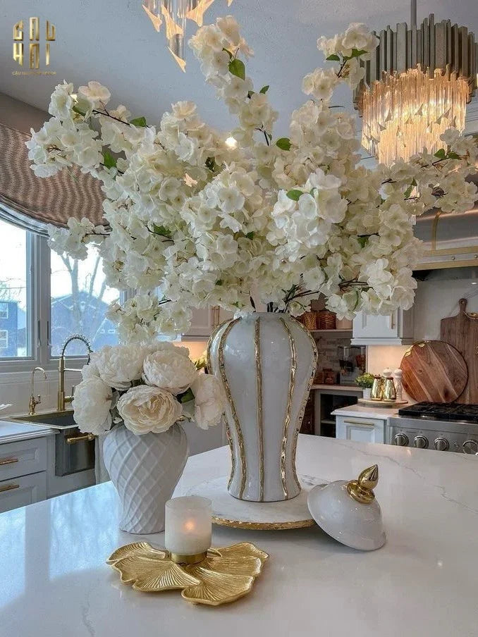Maison Couture - Bình Hoa Porcelain Atelier Flynn H60-BÌNH HOA-CẬU HAI HOME DECOR