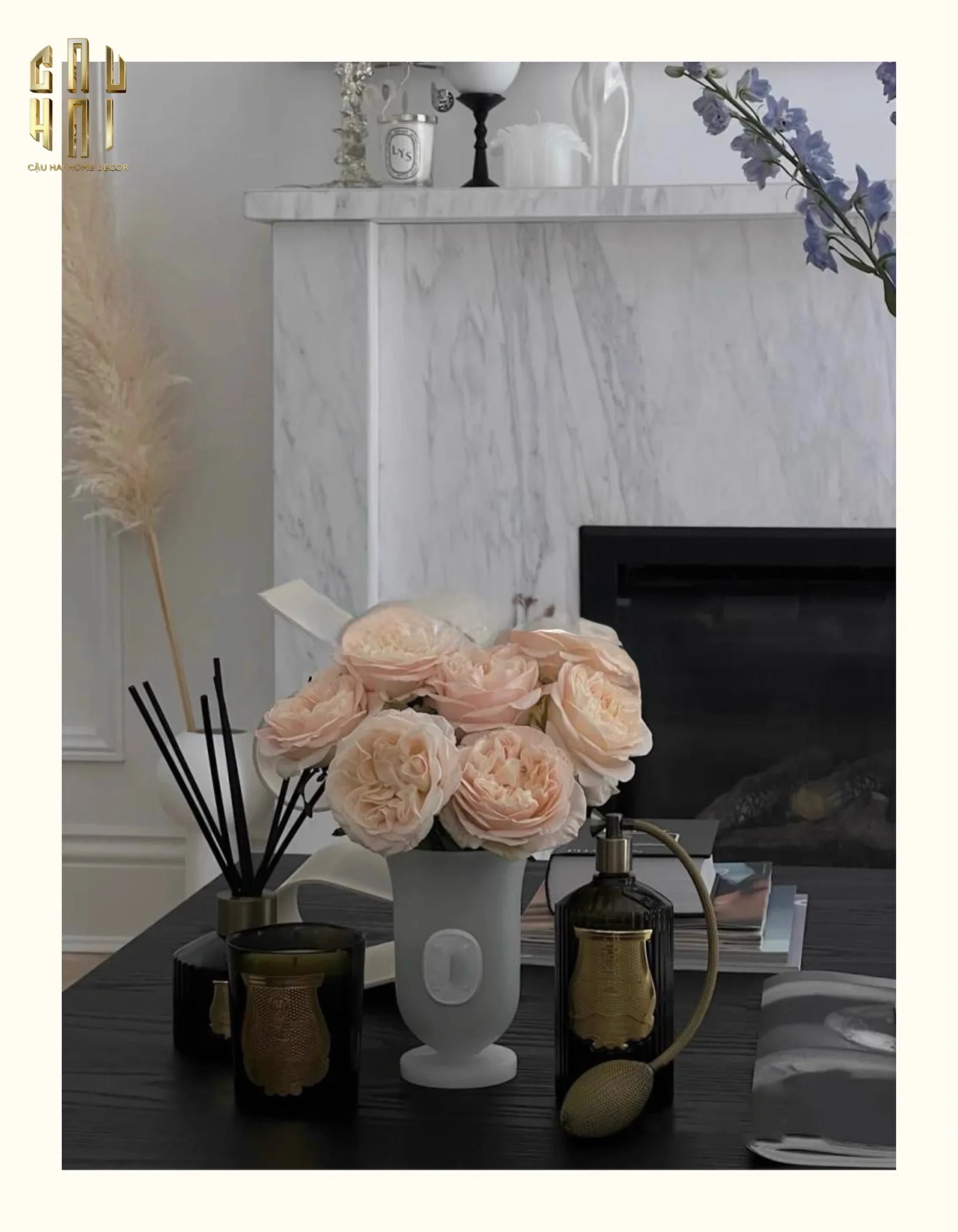Maison Couture - Bình Hoa Sáp Clinique 26x17,5-BÌNH HOA-CẬU HAI HOME DECOR