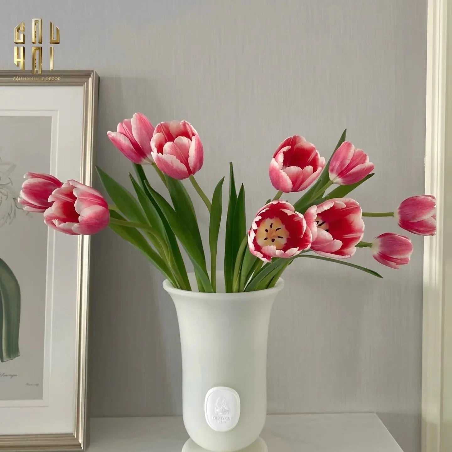 Maison Couture - Bình Hoa Sáp Clinique 26x17,5-BÌNH HOA-CẬU HAI HOME DECOR