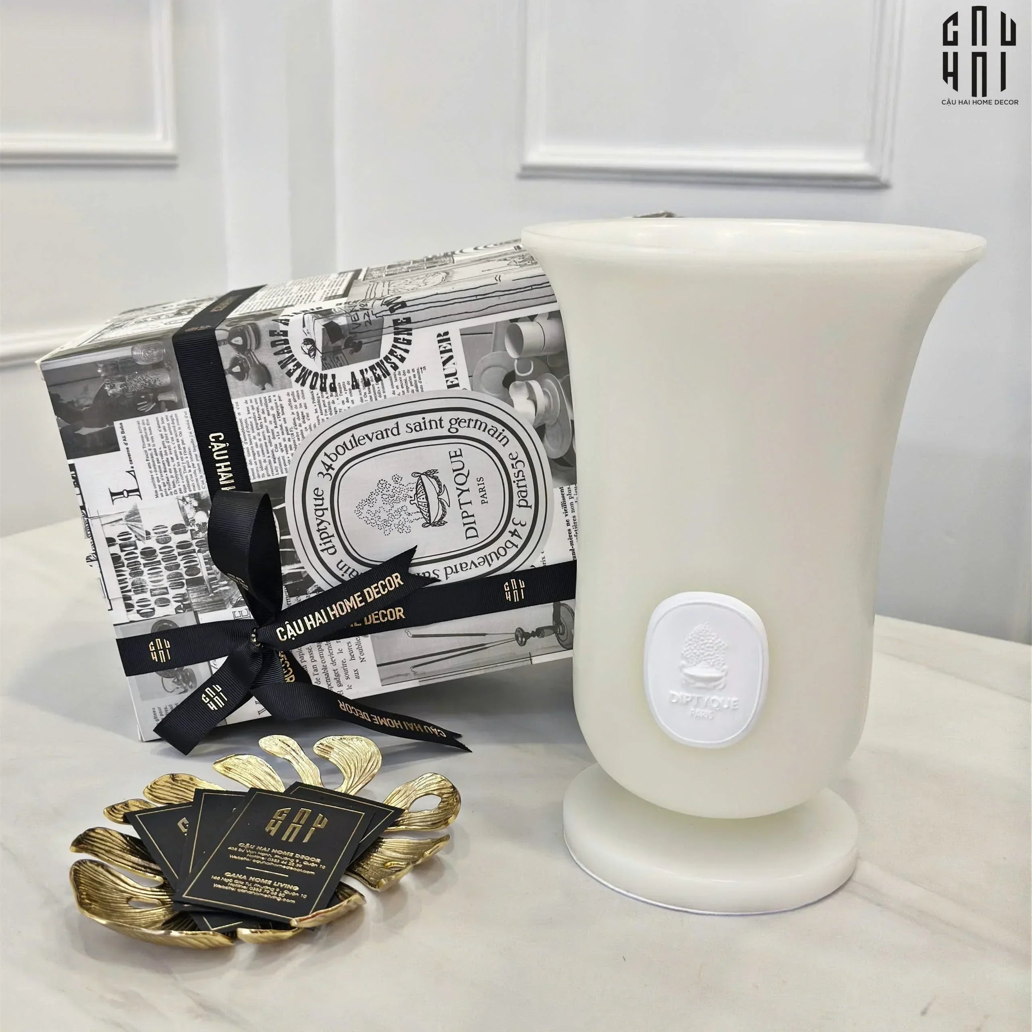 Maison Couture - Bình Hoa Sáp Clinique 26x17,5-CẬU HAI HOME DECOR