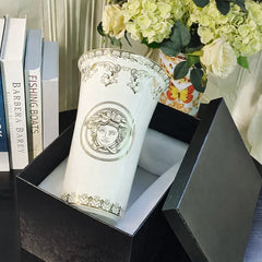 Maison Couture - Bình Hoa Sứ Tráng Men Cao Cấp V Class - Medusa Timeless Mythology 17x30.5-BÌNH HOA-CẬU HAI HOME DECOR