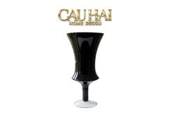 Maison Couture - Bình Hoa Thuỷ Tinh Colonne Noire Lacquered Glaze Vases-BÌNH HOA-CẬU HAI HOME DECOR