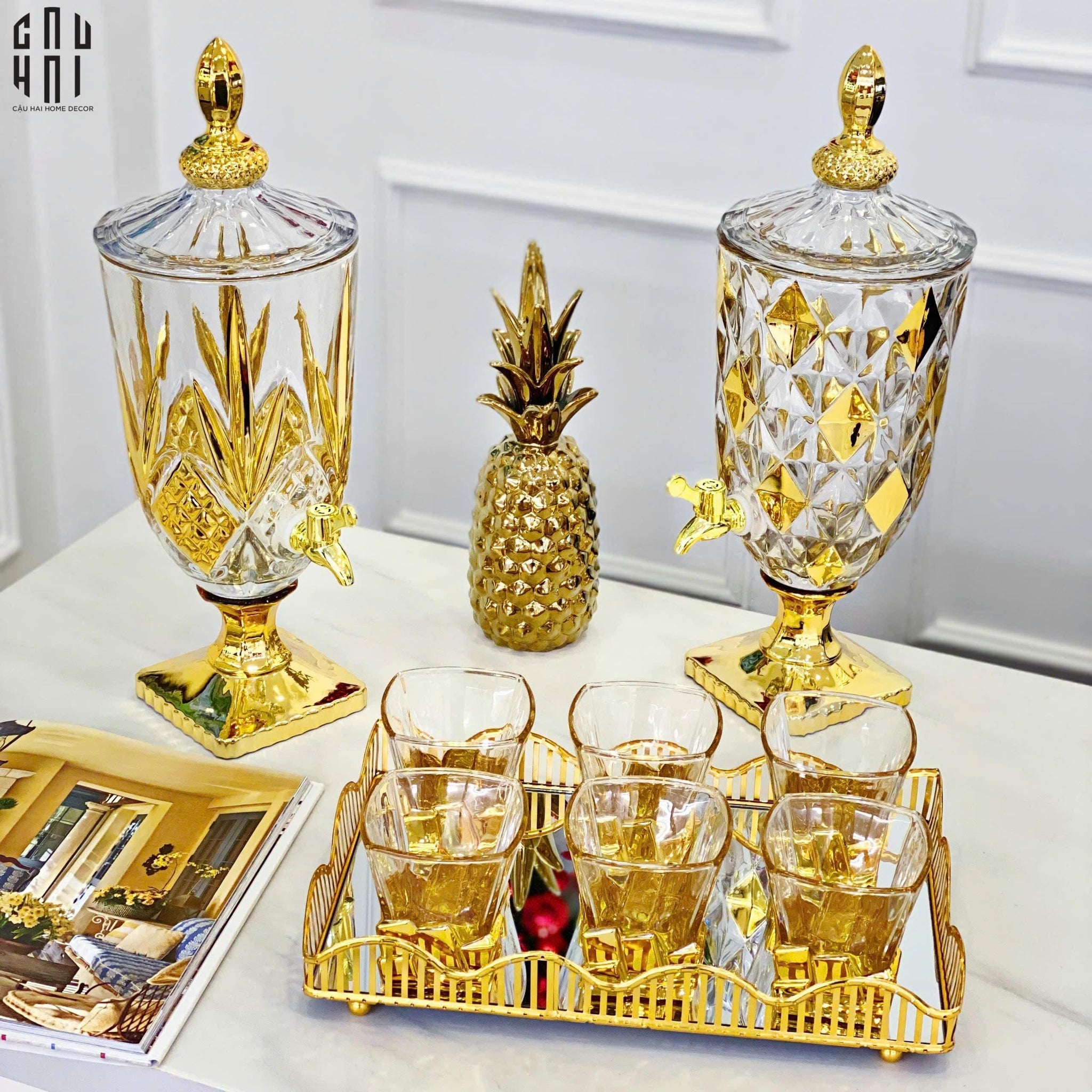Maison Couture - Bình Rót Pha Lê "L'Éclat De Cristalleries-BÌNH RƯỢU-CẬU HAI HOME DECOR
