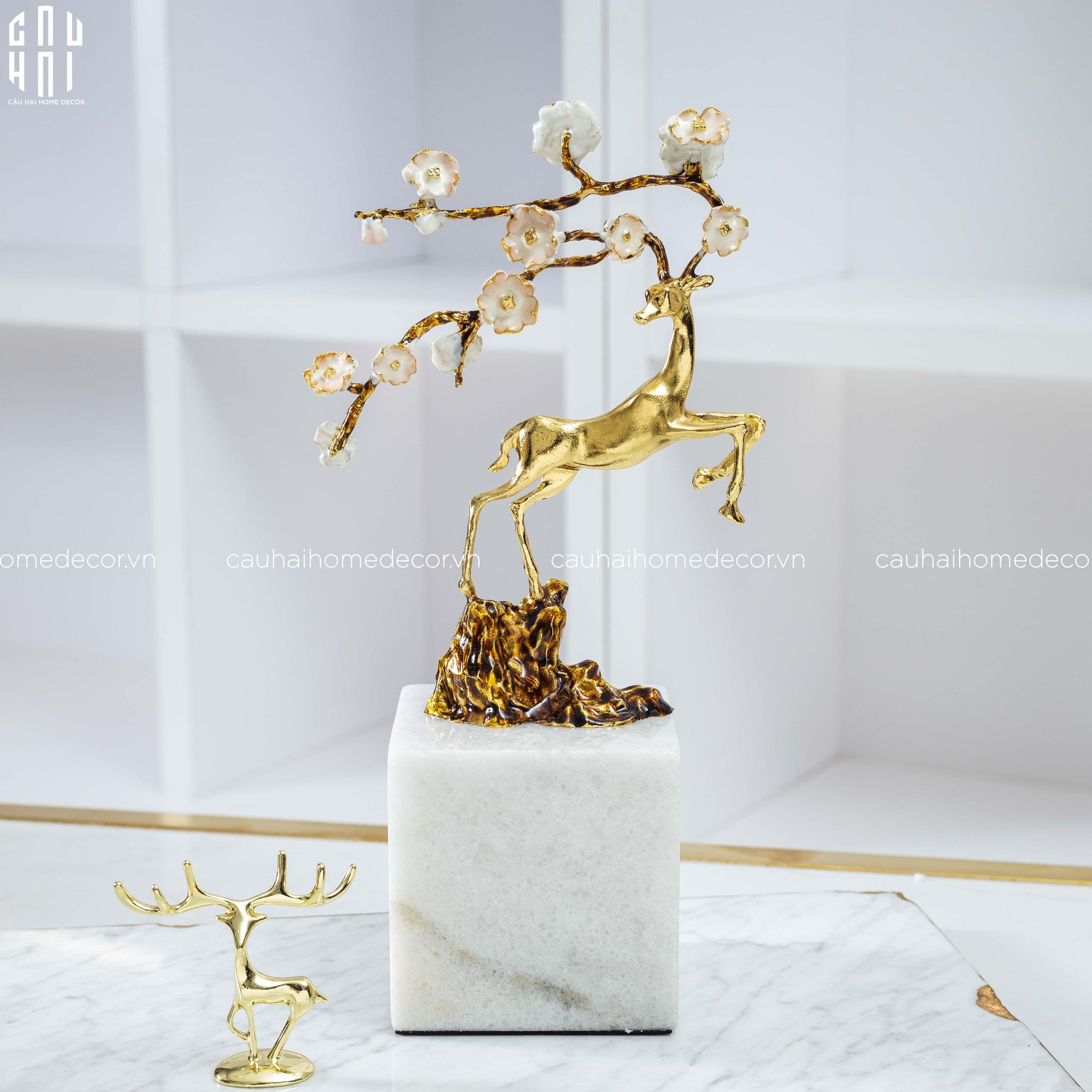 Maison Couture - Brasson Marble Jewelry - Spring Elk Ss25-TRANG TRÍ GIÁNG SINH-CẬU HAI HOME DECOR