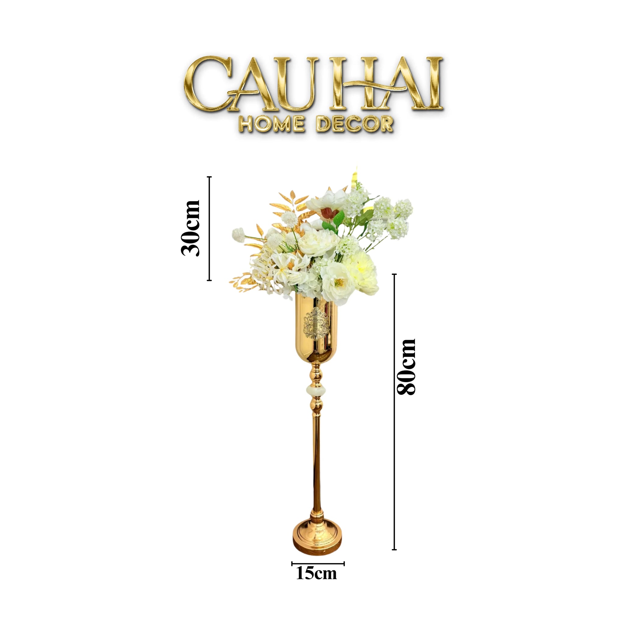 Maison Couture - Đế Cắm Hoa L’Élégance Du Rose H80-CẬU HAI HOME DECOR
