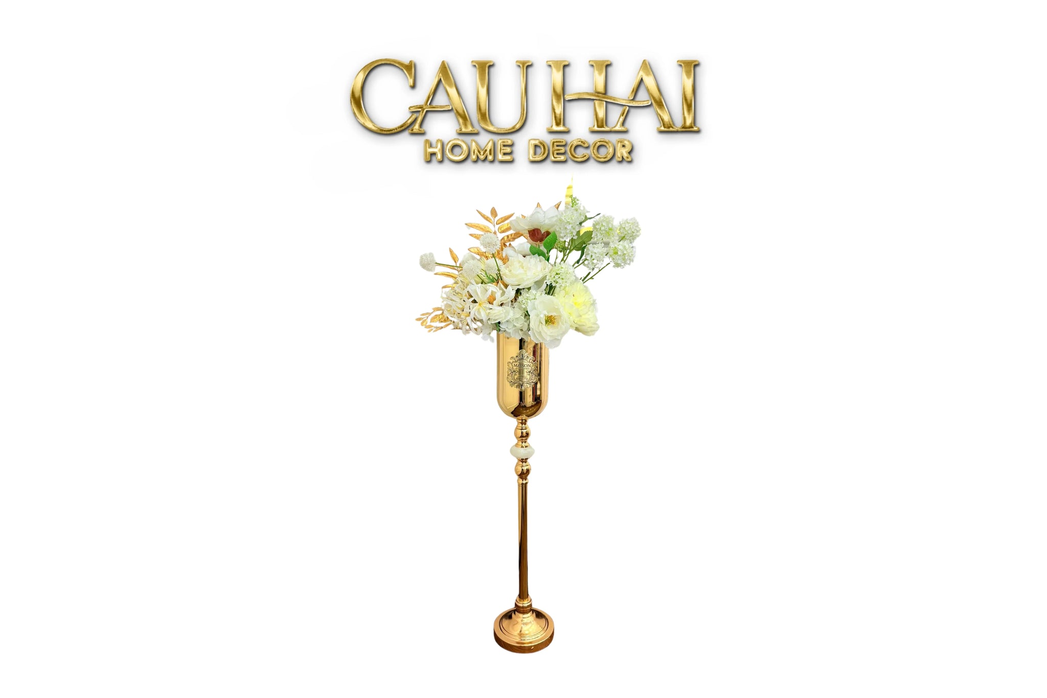 Maison Couture - Đế Cắm Hoa L’Élégance Du Rose H80-CẬU HAI HOME DECOR