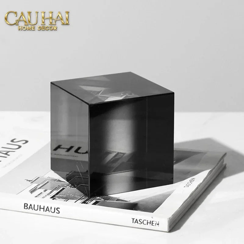Maison Couture - Đế Đá Pha Lê Lập Phương Milky Way Cristalleries Stones Eight³ 8³-CẬU HAI HOME DECOR