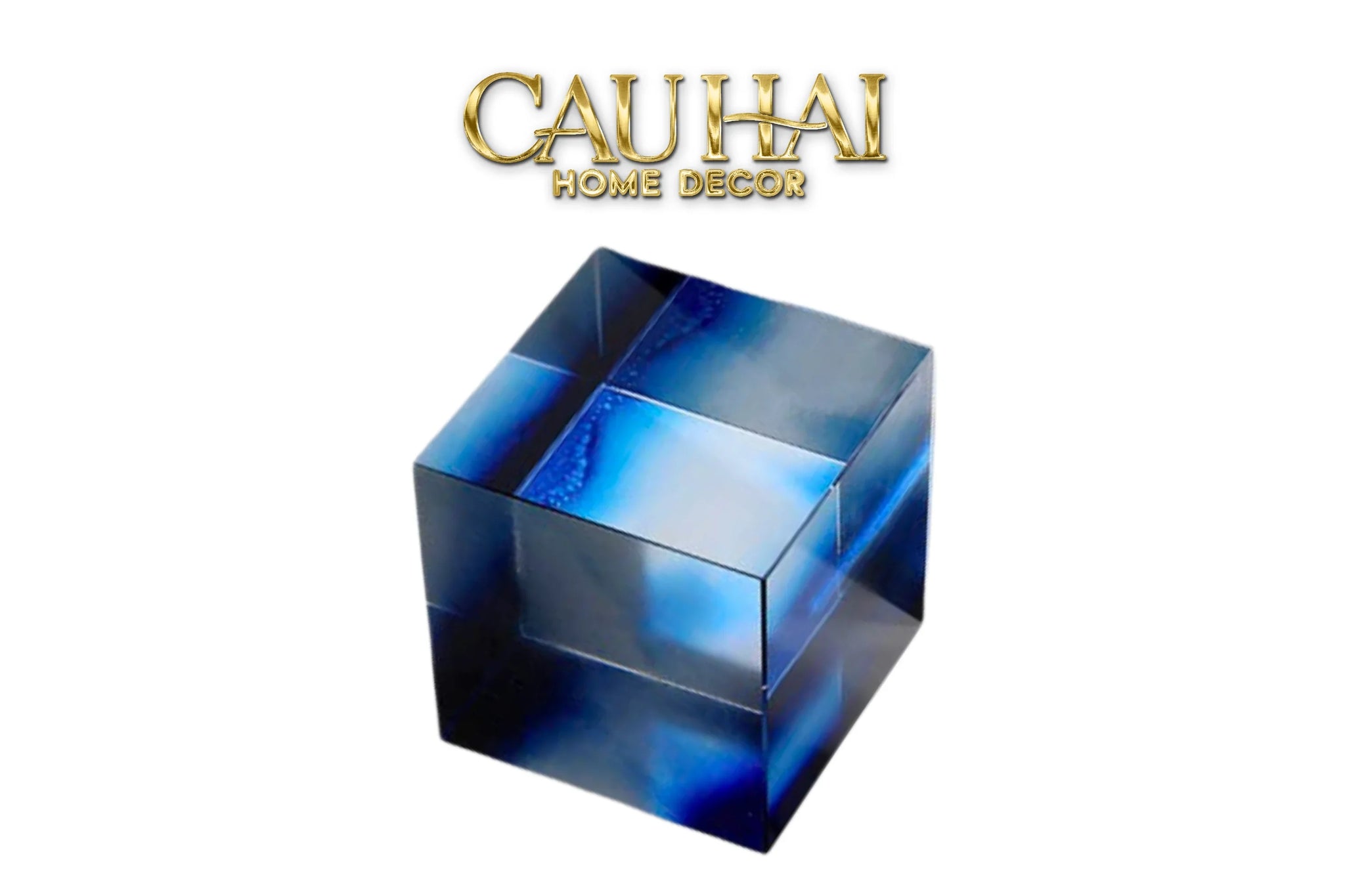 Maison Couture - Đế Đá Pha Lê Lập Phương Milky Way Cristalleries Stones Eight³ 8³-CẬU HAI HOME DECOR