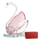 Maison Couture - Đế Đỡ Rượu Thiên Nga Pha Lê Cao Cấp Critalleries Divinity Swan Wine Holder 20x28