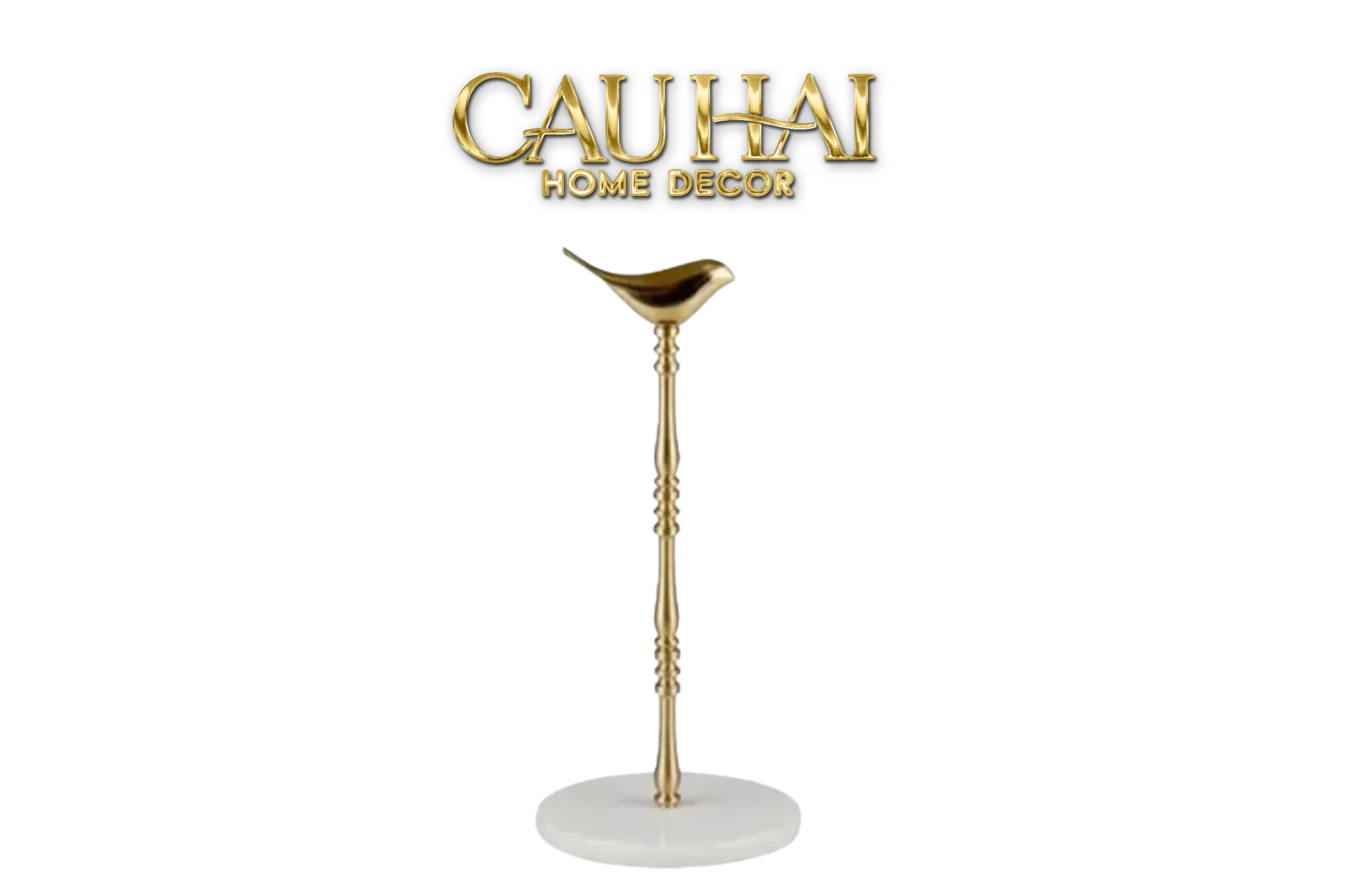 Maison Couture - Đế Giấy Brasson Bird Aureate Blanche Marbre Petite Oiseau - CẬU HAI HOME DECOR