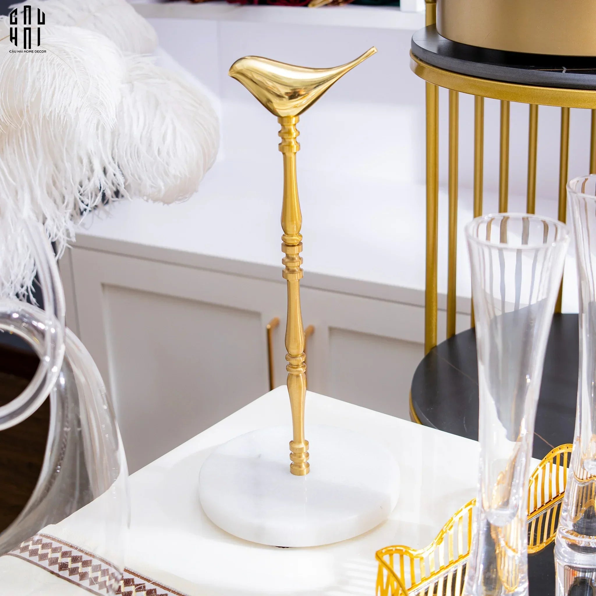 maison-couture-de-giay-brasson-bird-aureate-blanche-marbre-petite-oiseau-hop-khan-giay-cau-hai-home-decor-2 - CẬU HAI HOME DECOR